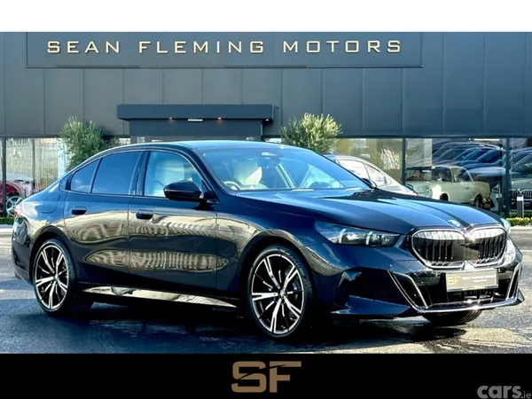 BMW 5-Series Saloon, Petrol Hybrid, 2026, Black