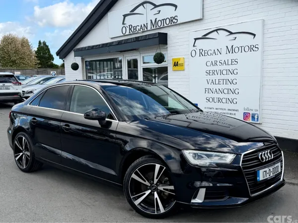 Audi A3 Saloon, Petrol, 2017, Black