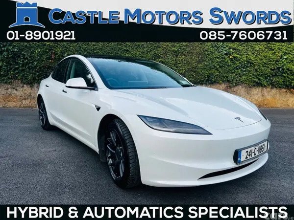 Tesla Model 3 Saloon, Electric, 2024, White