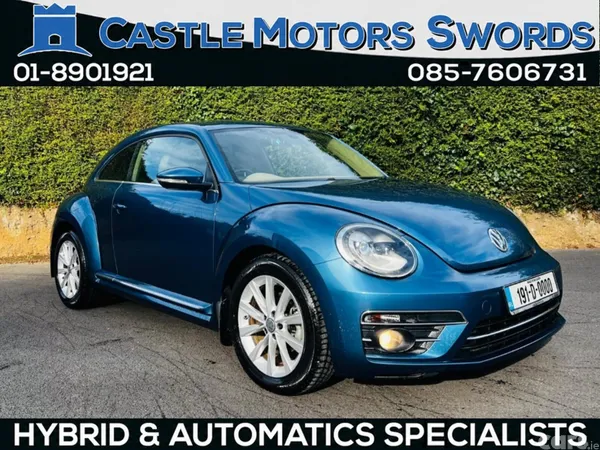 Volkswagen Beetle Hatchback, Petrol, 2019, Blue