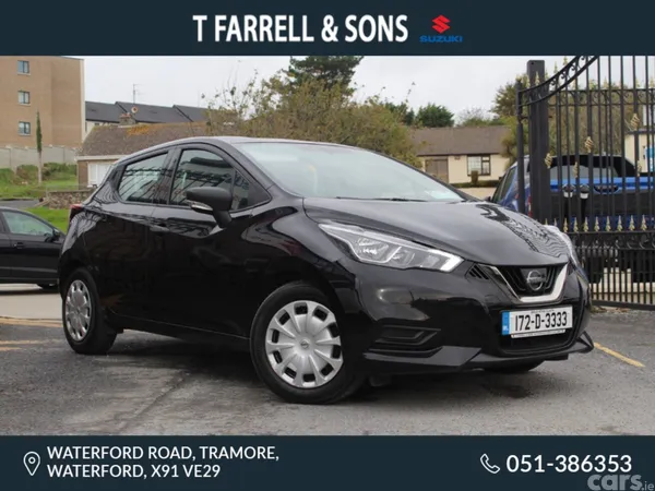 Nissan Micra Hatchback, Petrol, 2017, Black