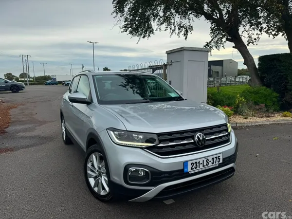 Volkswagen T-Cross SUV, Petrol, 2023, Silver