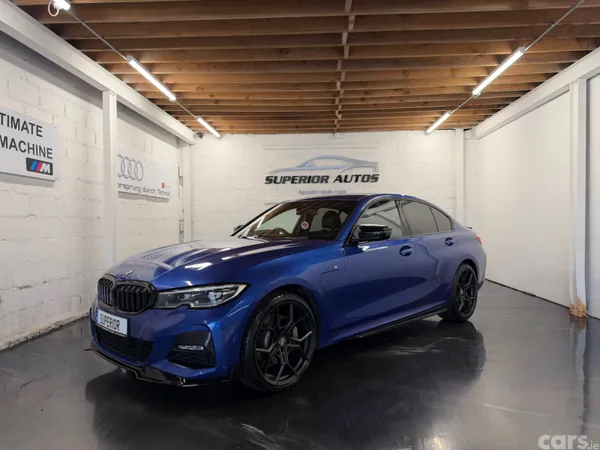 BMW 3-Series Saloon, Petrol Hybrid, 2020, Blue