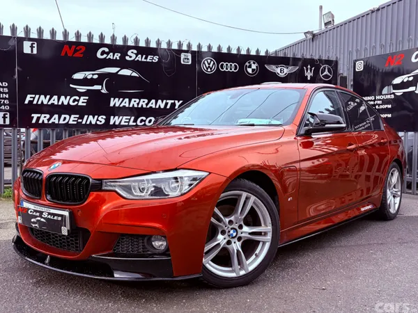 BMW 3-Series Saloon, Petrol Plug-in Hybrid, 2018, Orange