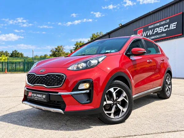 Kia Sportage SUV, Diesel, 2020, Red