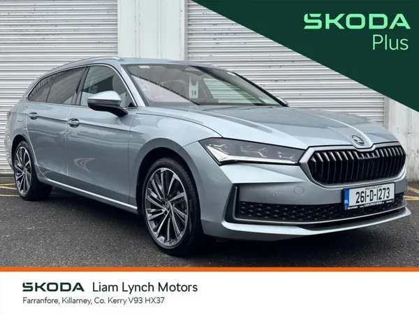 Skoda Superb Estate, Petrol Plug-in Hybrid, 2026, Grey