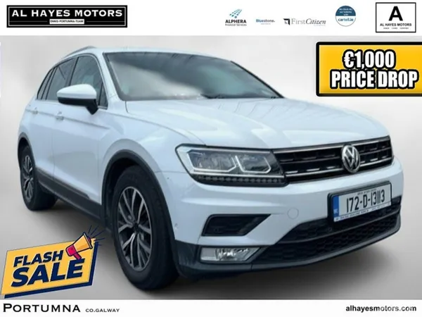 Volkswagen Tiguan SUV, Diesel, 2017, White