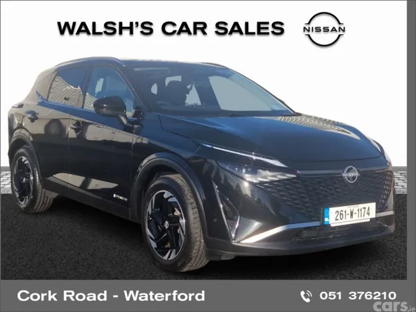Nissan Qashqai SUV, Petrol Hybrid, 2026, Black