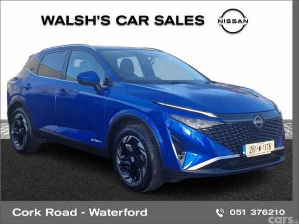 Nissan Qashqai SUV, Petrol Hybrid, 2026, Blue