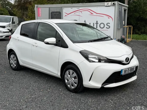 Toyota Vitz Hatchback, Petrol, 2016, White