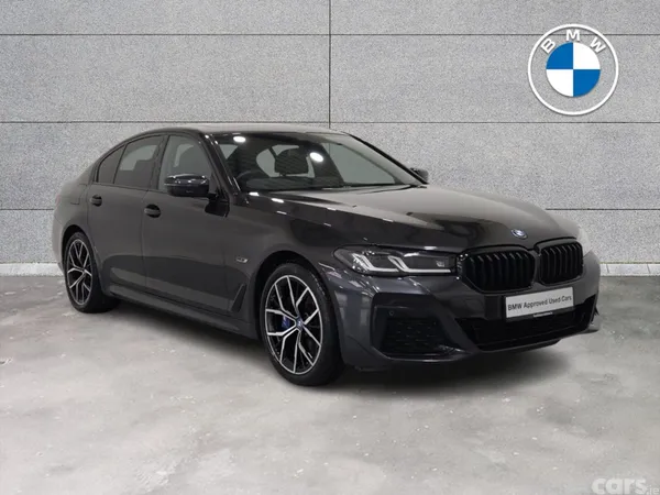 BMW 5-Series Saloon, Petrol Plug-in Hybrid, 2022, Grey