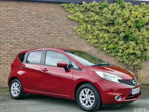 Nissan Note MPV, Petrol, 2016, Red