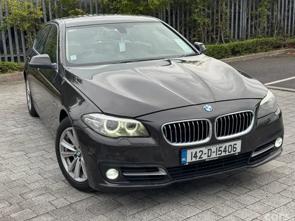 BMW 5-Series Saloon, Diesel, 2014, Brown