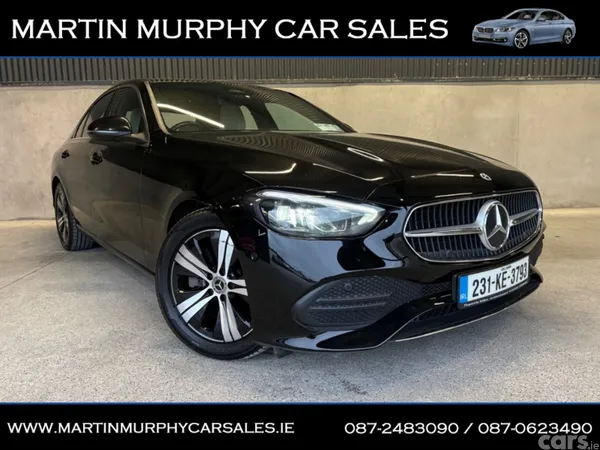 Mercedes-Benz C-Class Saloon, Diesel Hybrid, 2023, Black