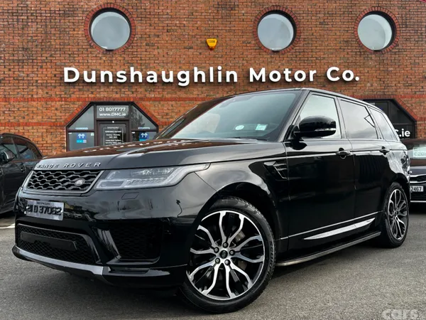 Land Rover Range Rover Sport SUV, Petrol Plug-in Hybrid, 2021, Black