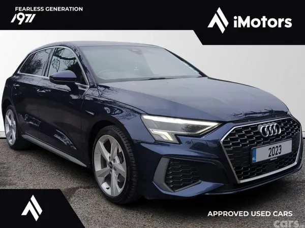 Audi A3 Hatchback, Petrol Hybrid, 2023, Blue