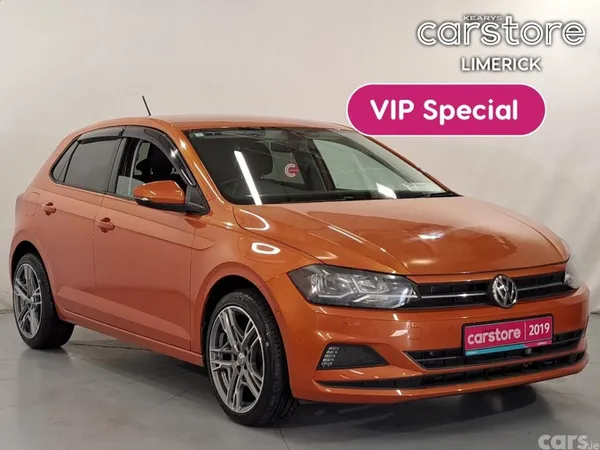 Volkswagen Polo Hatchback, Petrol, 2019, Orange