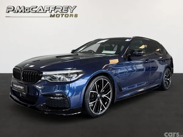 BMW 5-Series Estate, Diesel, 2018, Blue