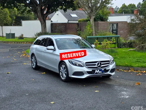 Mercedes-Benz C-Class Estate, Petrol Plug-in Hybrid, 2016, Silver