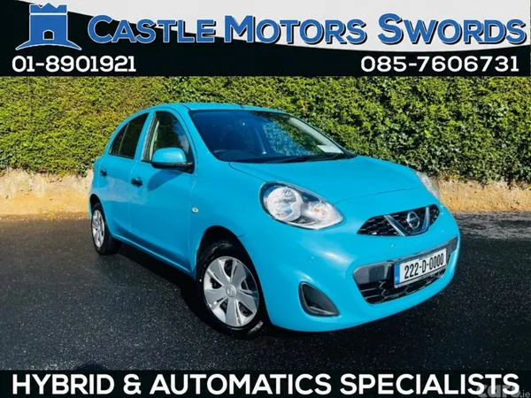 Nissan March Hatchback, Petrol, 2022, Blue