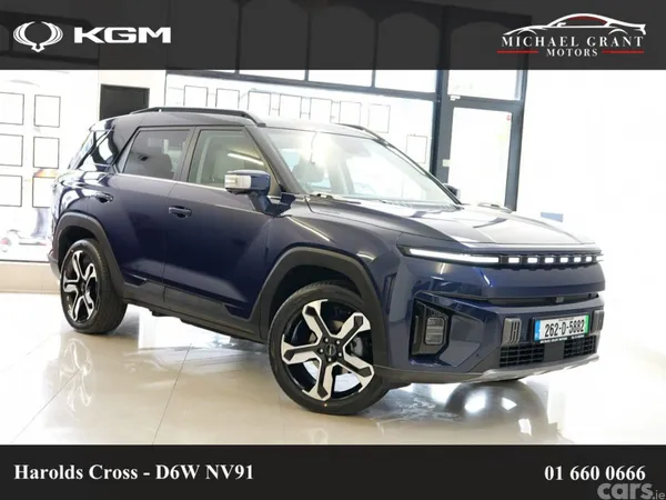 KGM Torres EVX SUV, Electric, 2026, Blue