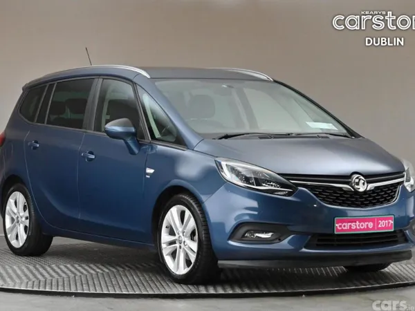 Vauxhall Zafira MPV, Petrol, 2017, Blue