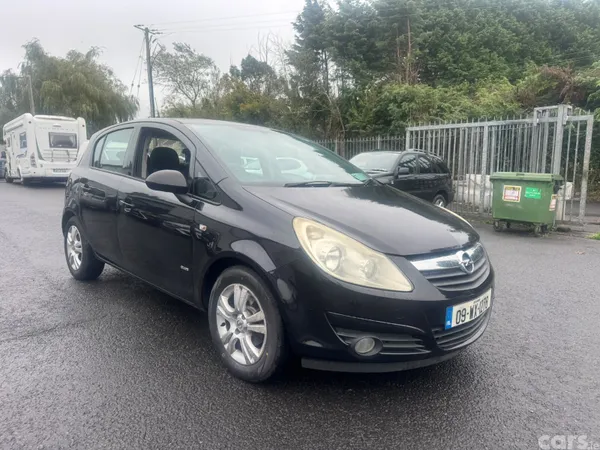Opel Corsa Hatchback, Petrol, 2009, Black