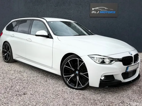 BMW 3-Series Estate, Petrol, 2017, White