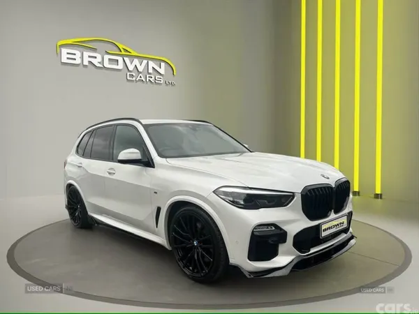BMW X5 SUV, Diesel Hybrid, 2021, White