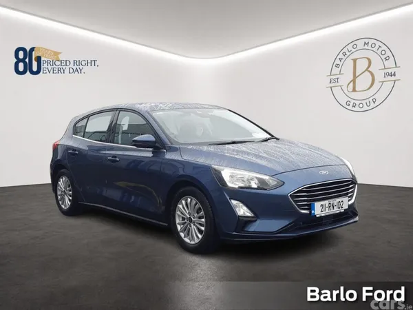Ford Focus Hatchback, Petrol Hybrid, 2021, Blue