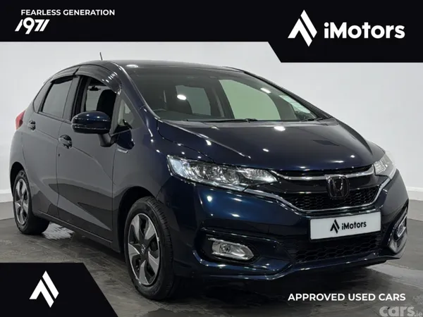 Honda Fit Hatchback, Petrol Hybrid, 2019, Blue