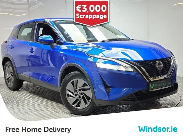 Nissan Qashqai MPV, Petrol Hybrid, 2023, Blue