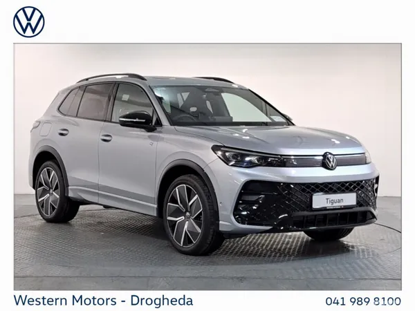 Volkswagen Tiguan SUV, Petrol Plug-in Hybrid, 2026, Silver