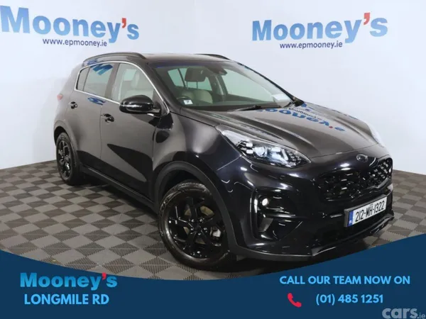 Kia Sportage SUV, Diesel Hybrid, 2021, Black