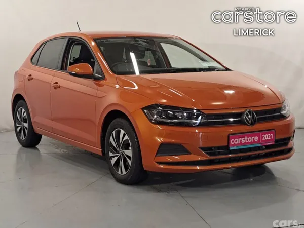 Volkswagen Polo Hatchback, Petrol, 2021, Orange