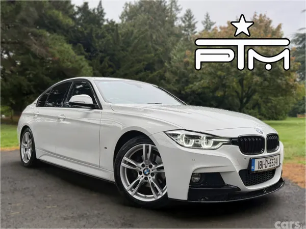 BMW 3-Series Saloon, Petrol Plug-in Hybrid, 2018, White