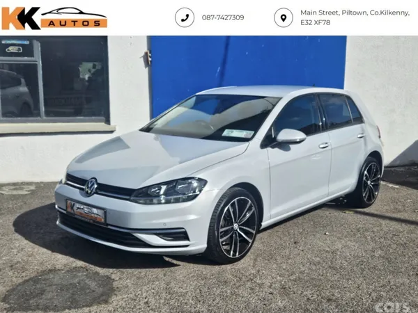 Volkswagen Golf Hatchback, Diesel, 2019, Silver