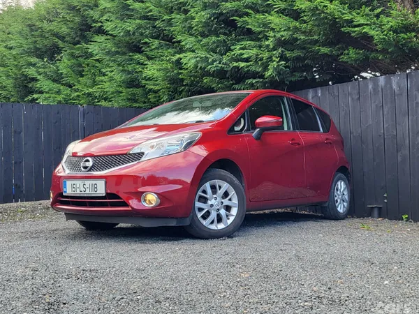 Nissan Note MPV, Petrol, 2015, Red