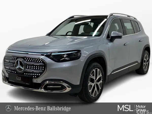Mercedes-Benz GLB MPV, Electric, 2026, Silver