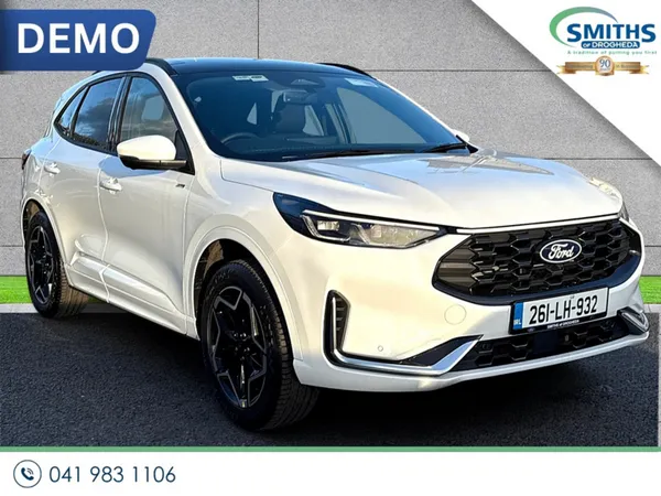 Ford Kuga MPV, Petrol Plug-in Hybrid, 2026, White