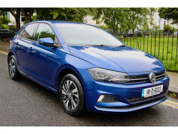 Volkswagen Polo Hatchback, Petrol, 2018, Blue