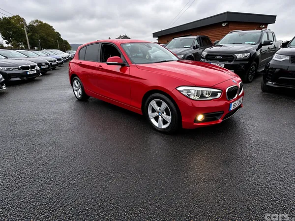 BMW 1-Series Hatchback, Petrol, 2015, Red