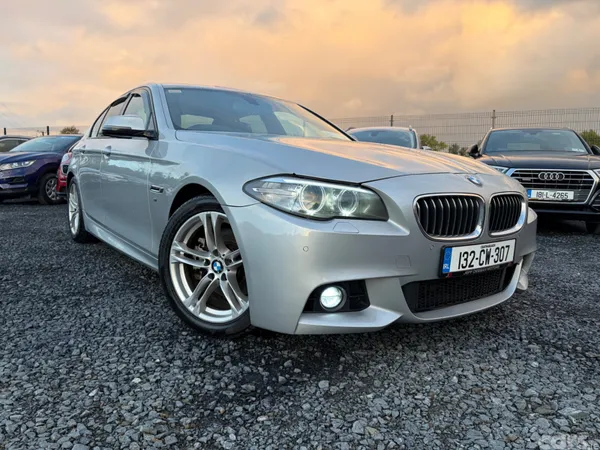 BMW 5-Series Saloon, Diesel, 2013, Silver