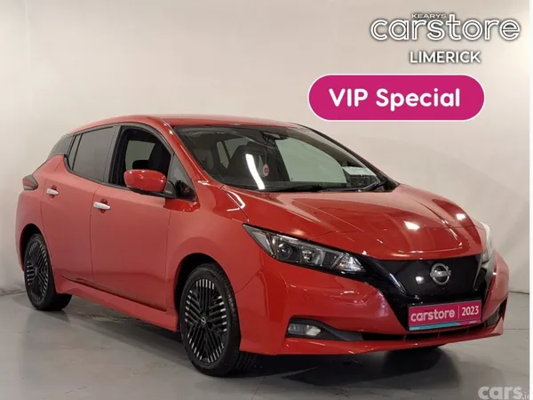 Nissan Leaf Hatchback, Electric, 2023, Red
