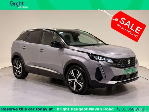 Peugeot 3008 SUV, Petrol Hybrid, 2024, Grey