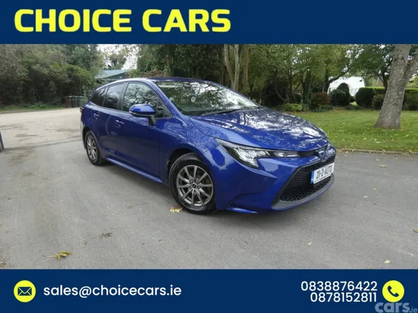 Toyota Corolla Estate, Petrol Hybrid, 2021, Blue