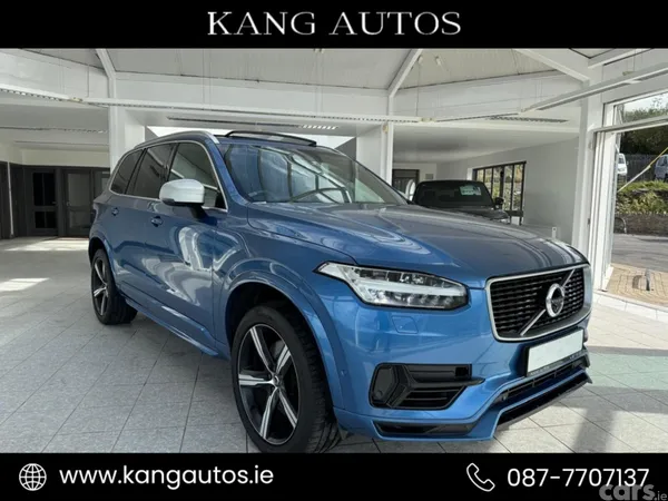 Volvo XC90 Estate, Petrol Hybrid, 2016, Blue