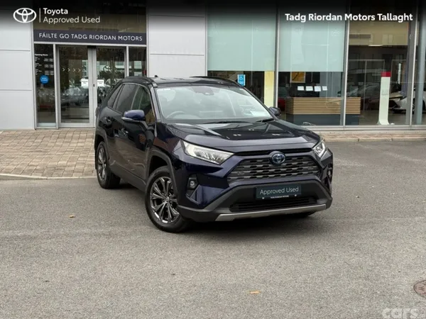 Toyota RAV4 SUV, Petrol Hybrid, 2024, Blue