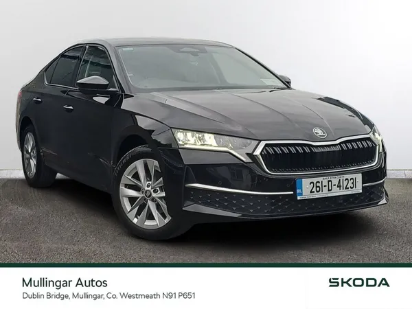 Skoda Octavia Saloon, Petrol, 2026, Black