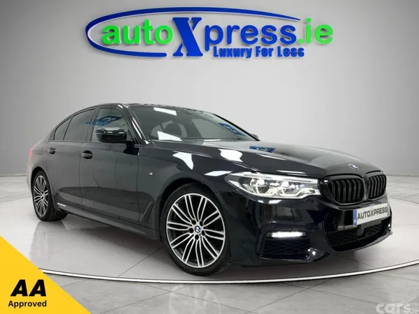 BMW 5-Series Saloon, Diesel, 2019, Black